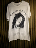 Aaliyah Princess of R&B Graphic T-Shirt White Size S
