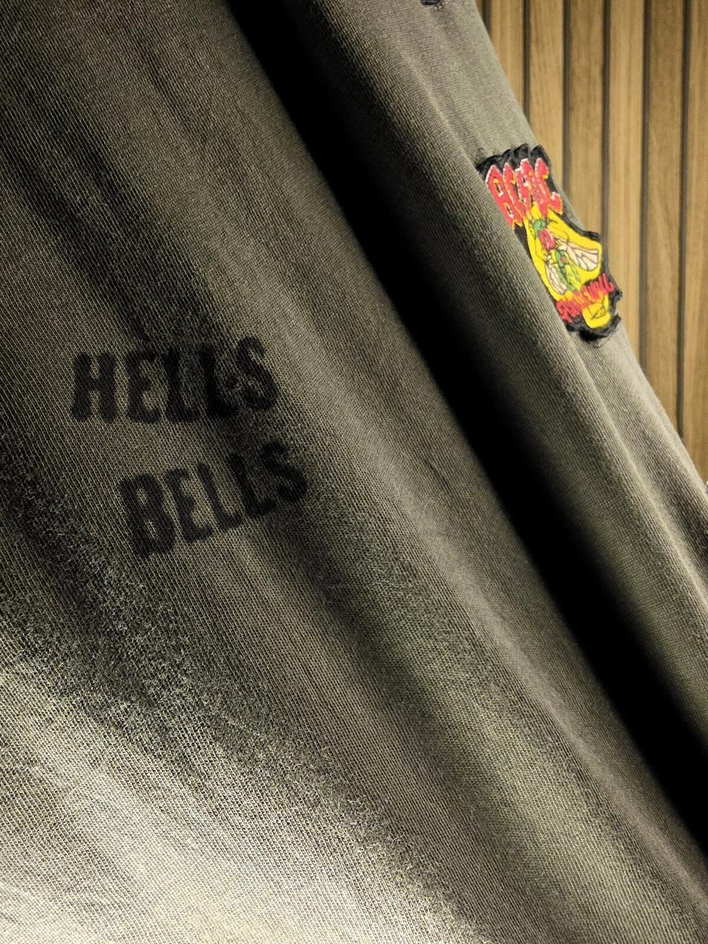 AC/DC Hells Bells Graphic T-Shirt Black Small