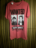 Home Alone The Wet Bandits Graphic T-Shirt Red Size S