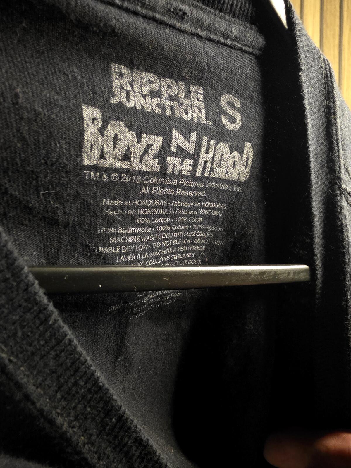 Ripple Junction Boyz N The Hood Graphic T-shirt Black Size S