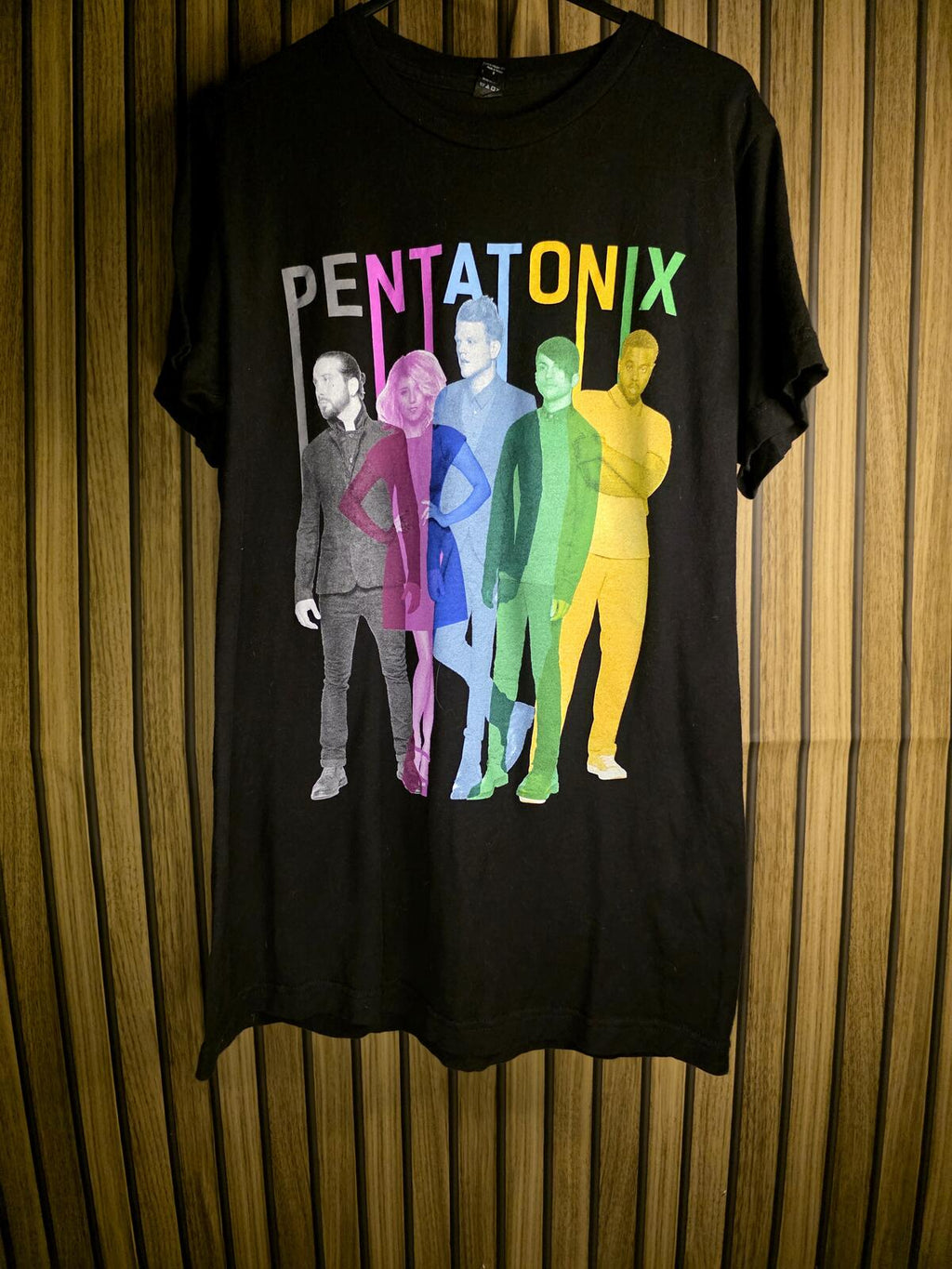 Pentatonix World Tour 2016 Graphic T-Shirt Black Small