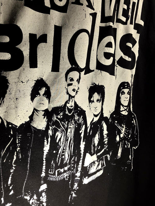Black Veil Brides Band Graphic T-shirt Black XS