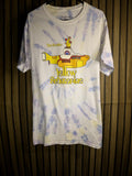 The Beatles Yellow Submarine Graphic T-shirt White Tie Dye XS