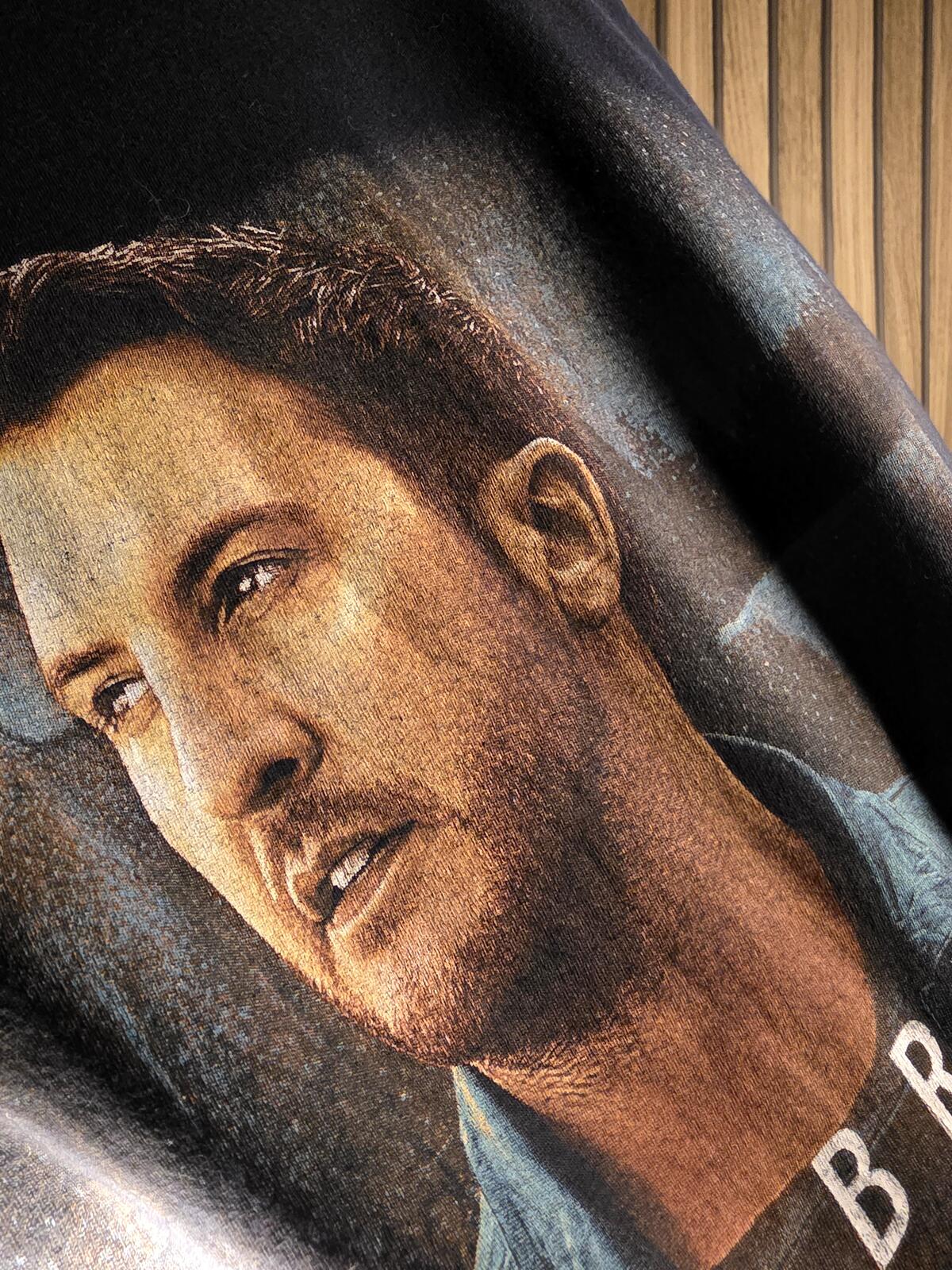 Luke Bryan Proud To Be Right Here Tour 2021 Black T-Shirt Medium