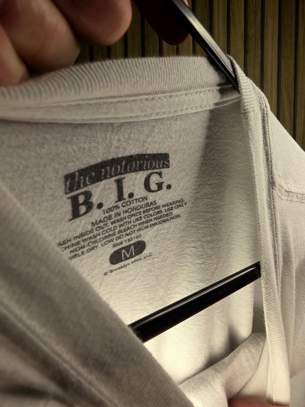 The Notorious B.I.G. Graphic T-Shirt White Medium