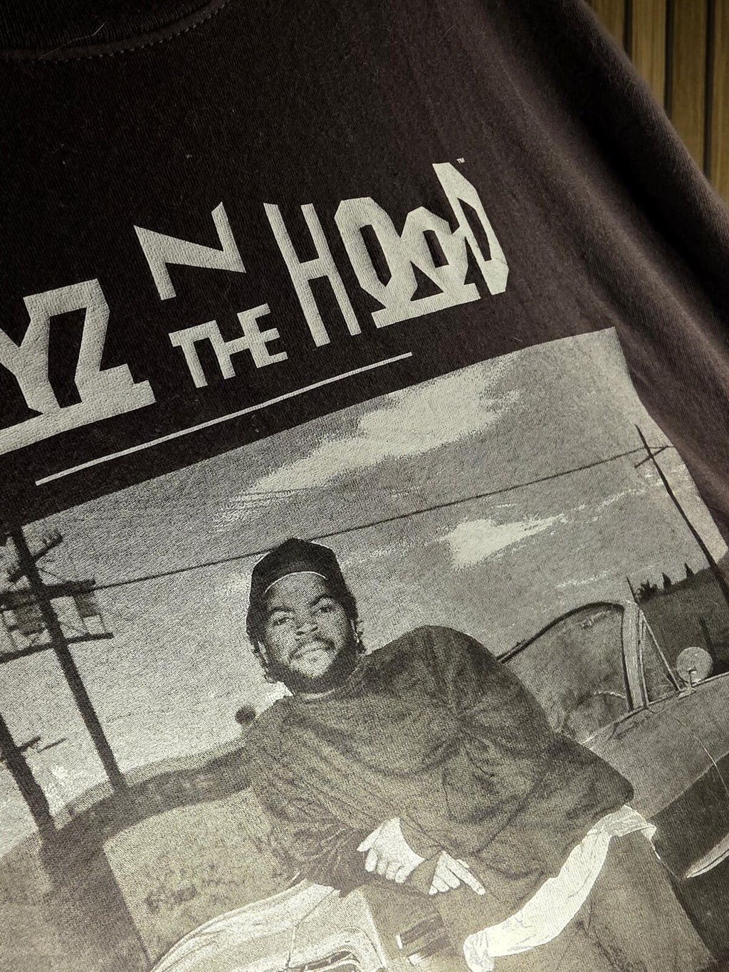 Boyz N The Hood Graphic T-Shirt Black Medium