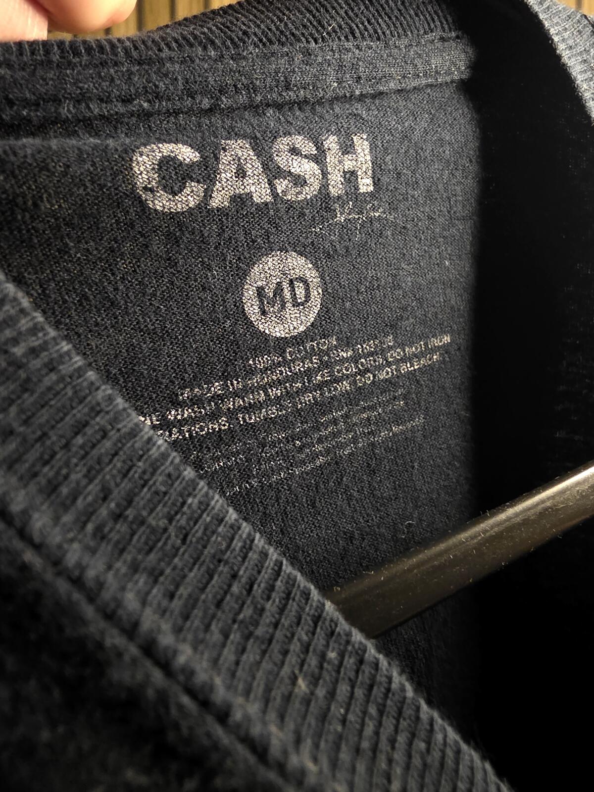 Cash Graphic T-Shirt Black Medium