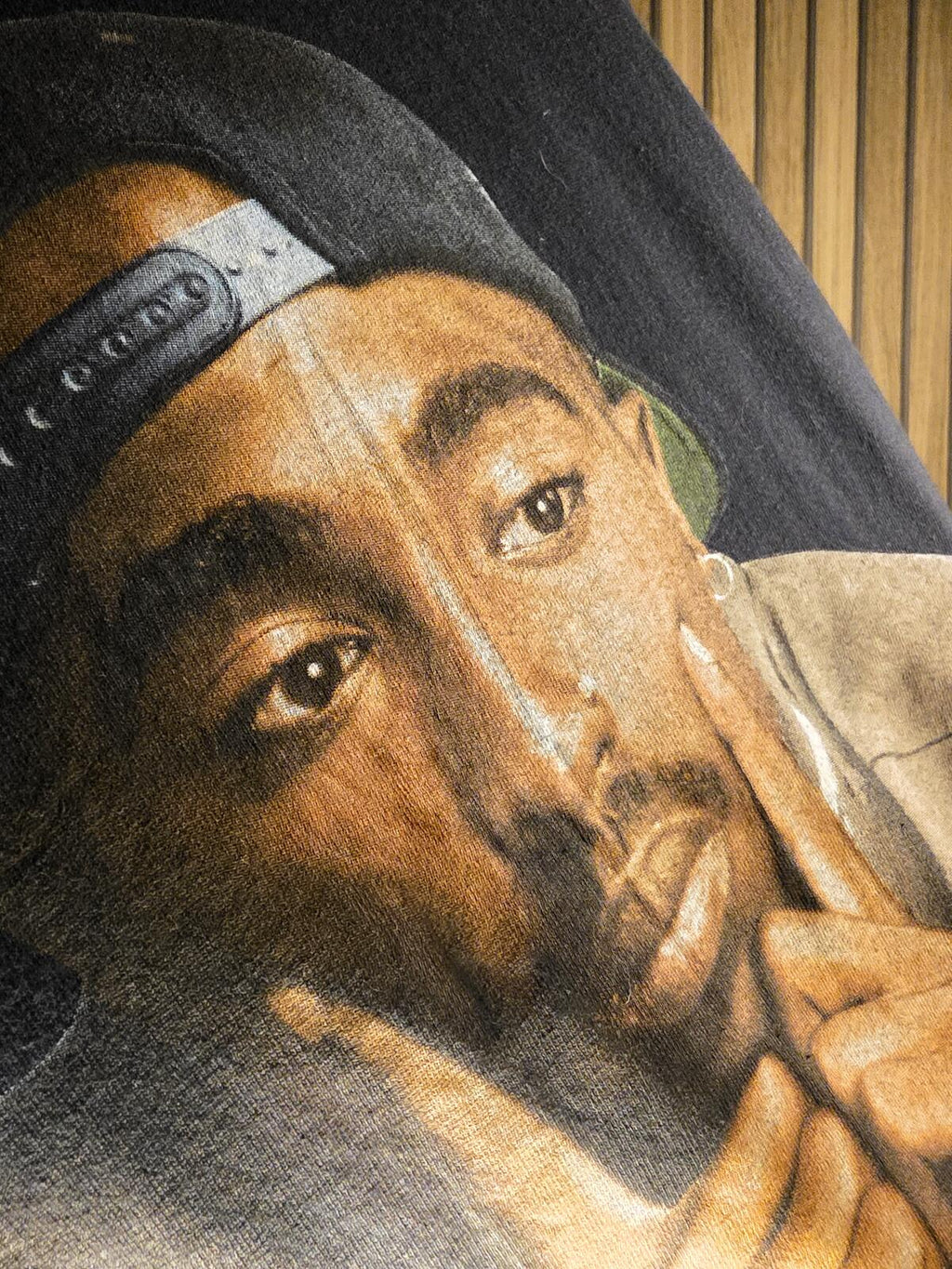 Pacific Jams Tupac Shakur Graphic T-Shirt Black XL