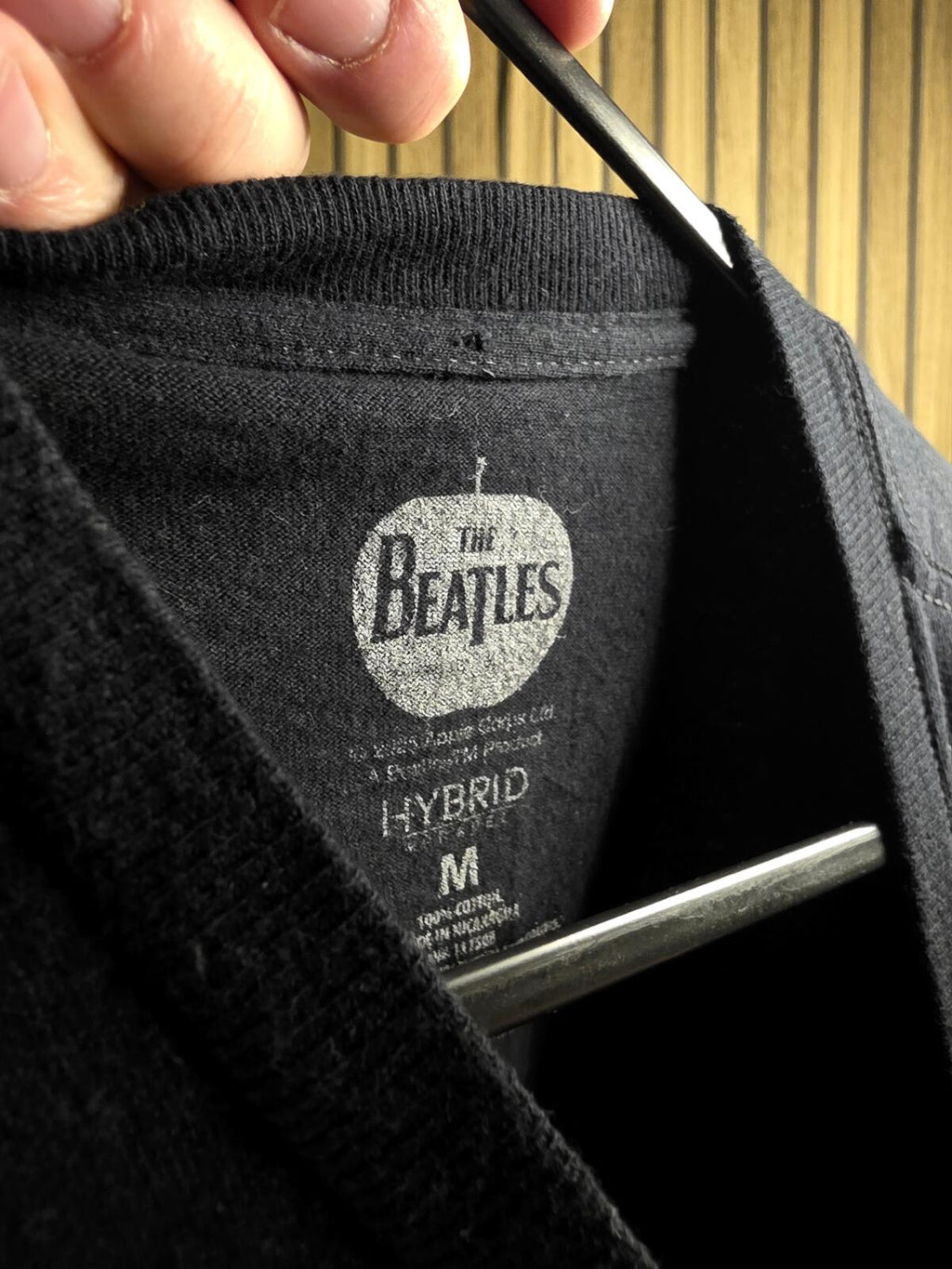 The Beatles Abbey Road Graphic Black T-Shirt Medium