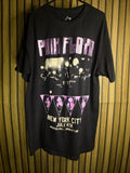 Pink Floyd New York City Tour Graphic T-Shirt Black Medium