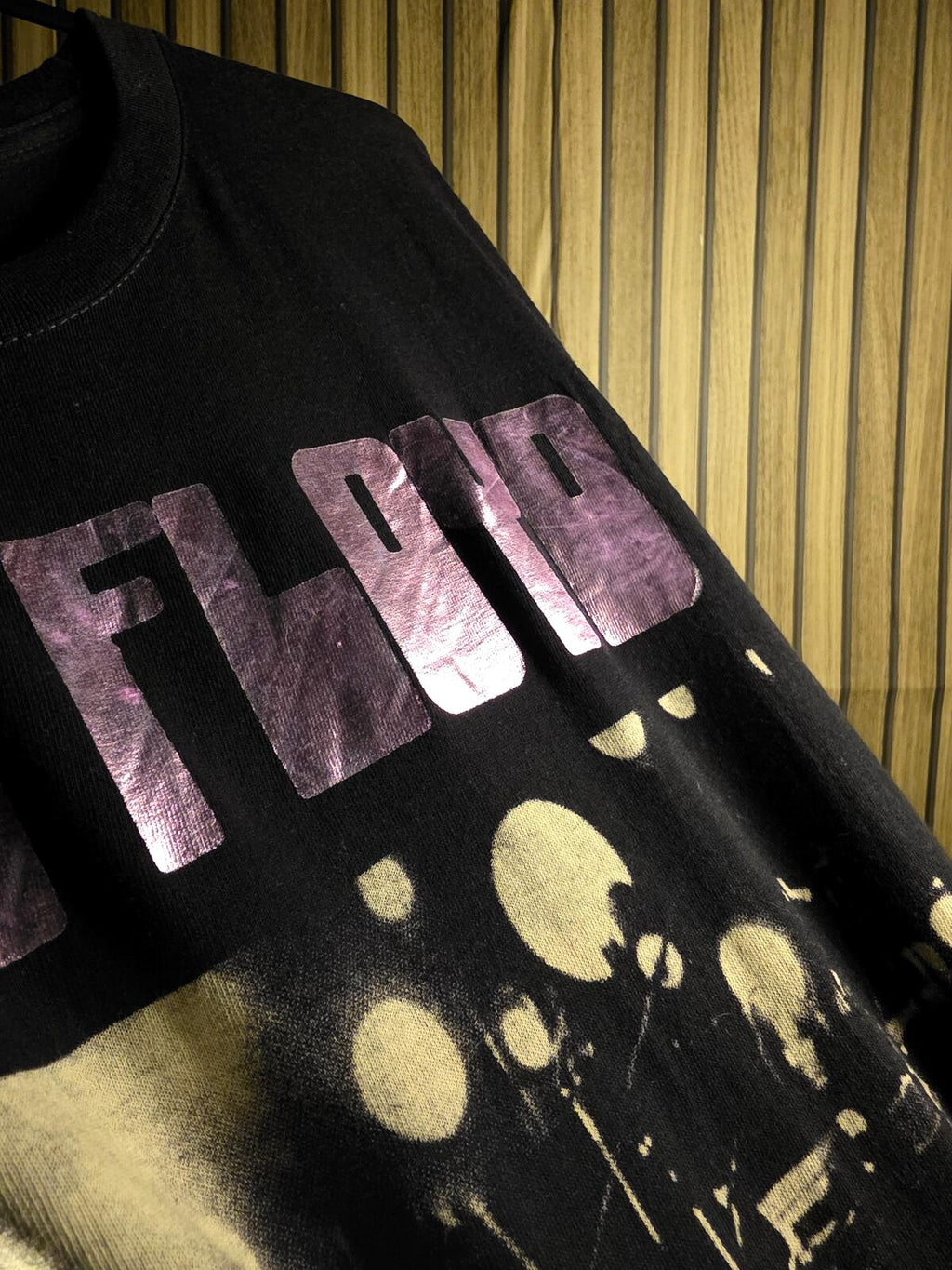 Pink Floyd New York City Tour Graphic T-Shirt Black Medium