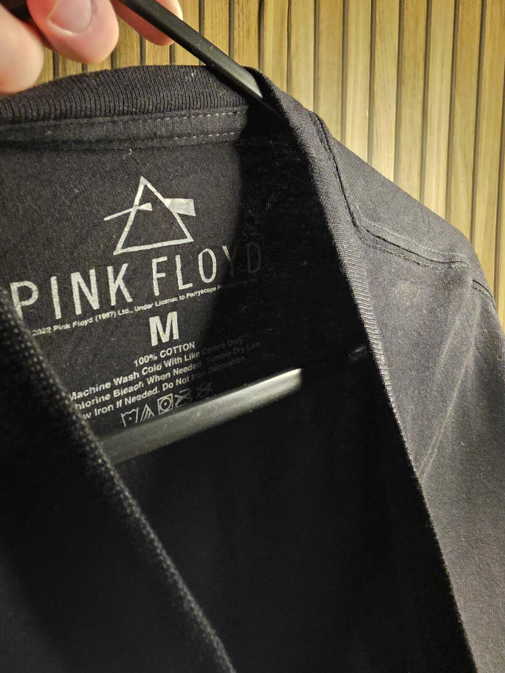 Pink Floyd New York City Tour Graphic T-Shirt Black Medium
