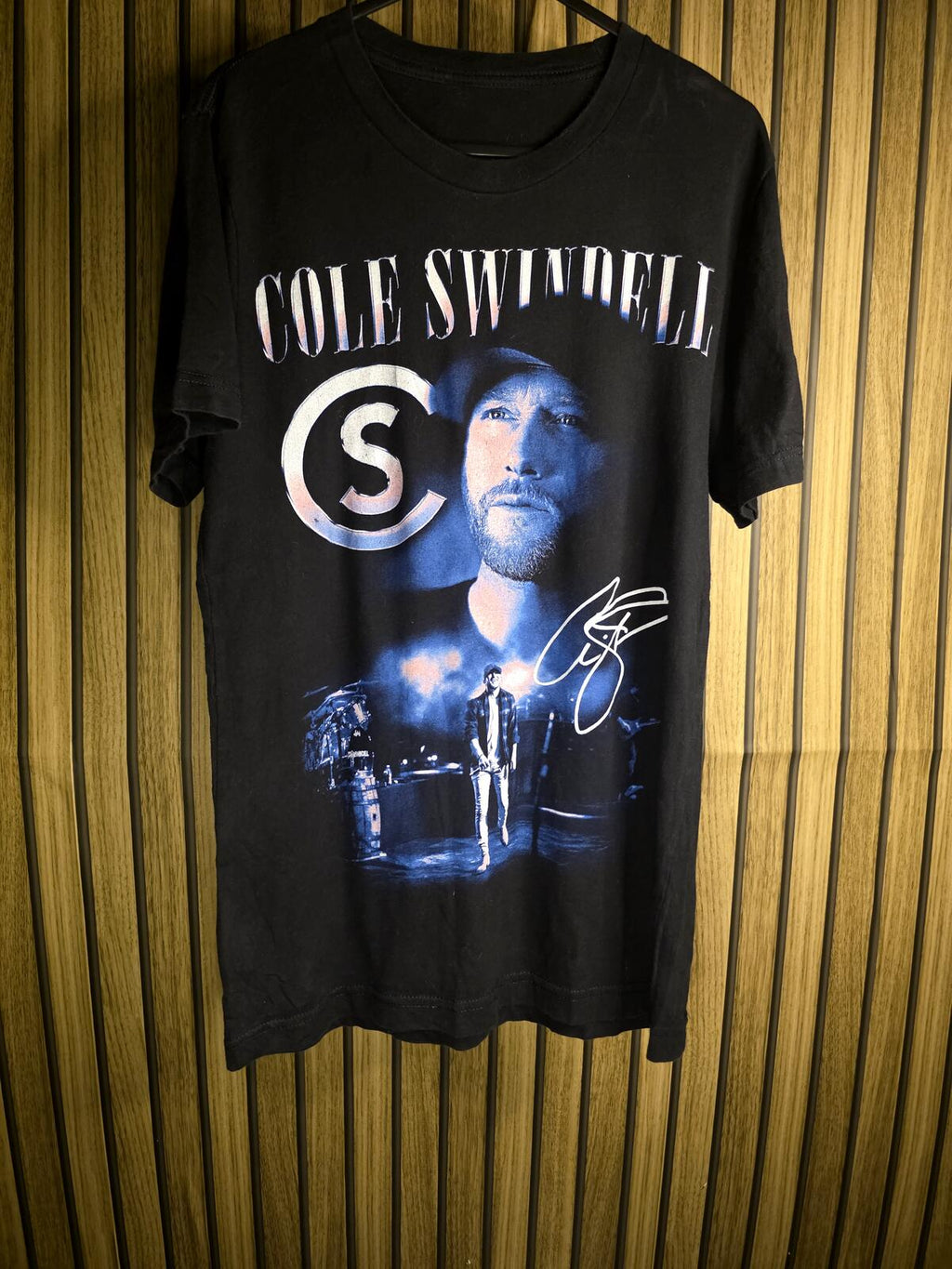 Cole Swindell Live Tour Black Graphic T-Shirt Size Small