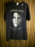 Gildan Assimilation Mountain Crest 90s Band Graphic T-shirt Black Medium