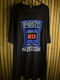 Frosty Faustings KO Graphic Black T-Shirt Size XXL