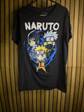 Naruto Shippuden Graphic T-shirt Black Size S