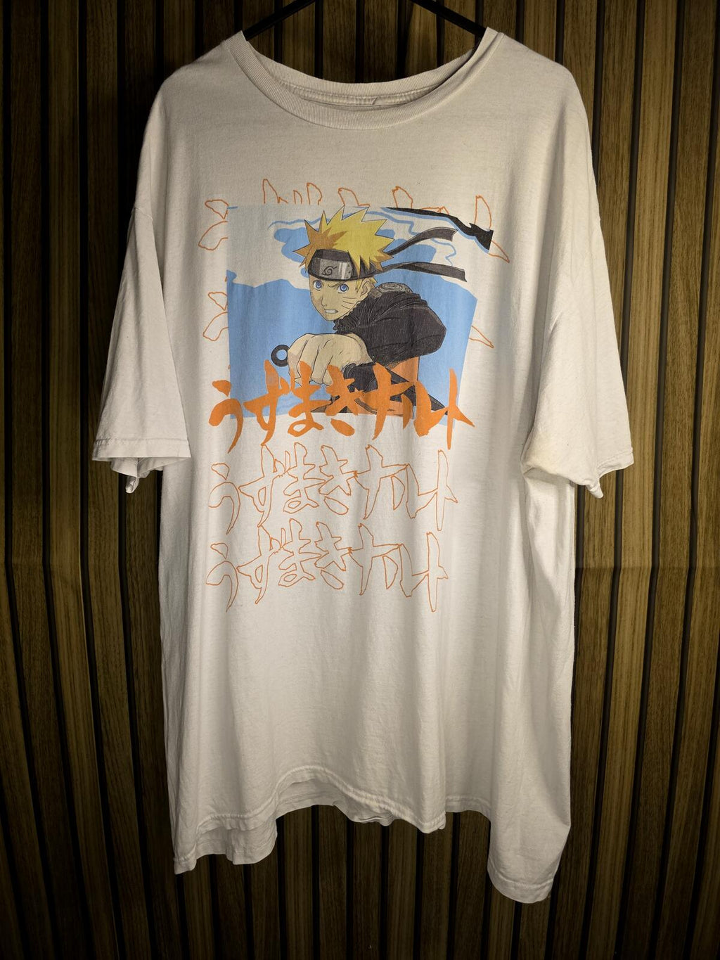 Naruto Shippuden Graphic T-Shirt White XL