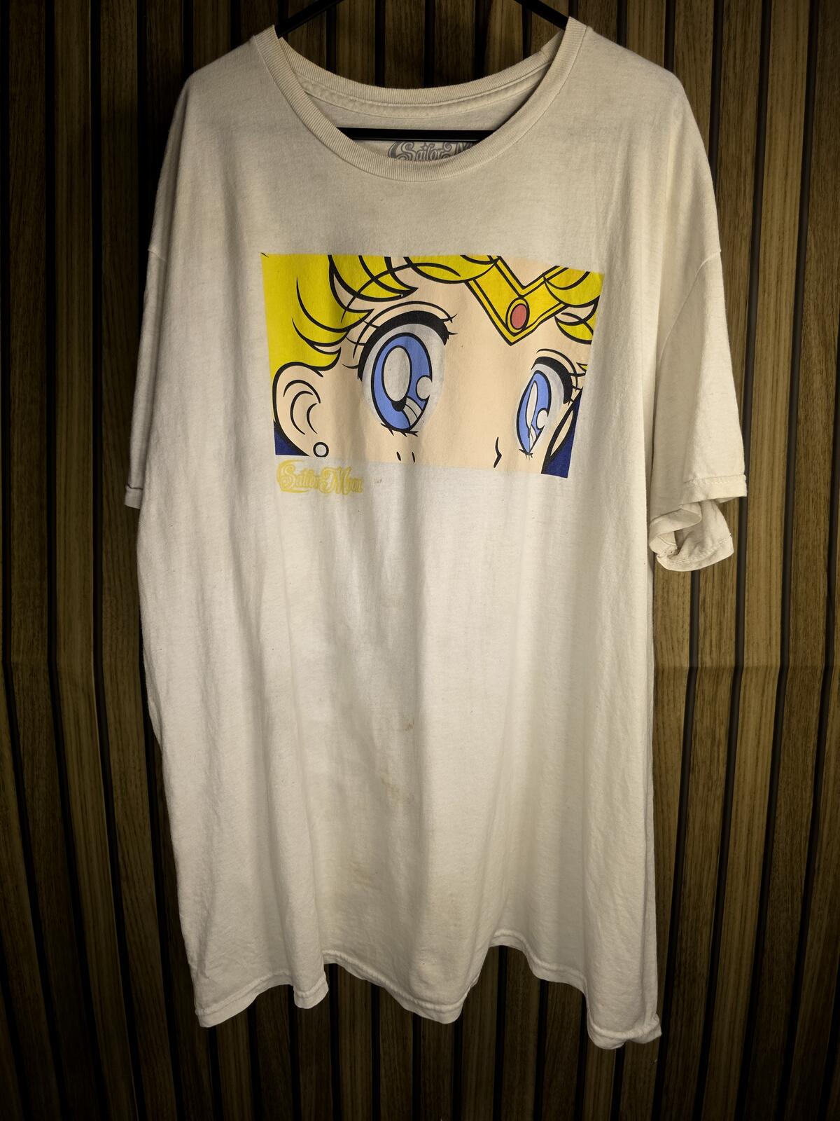 Sailor Moon Graphic T-Shirt White XL