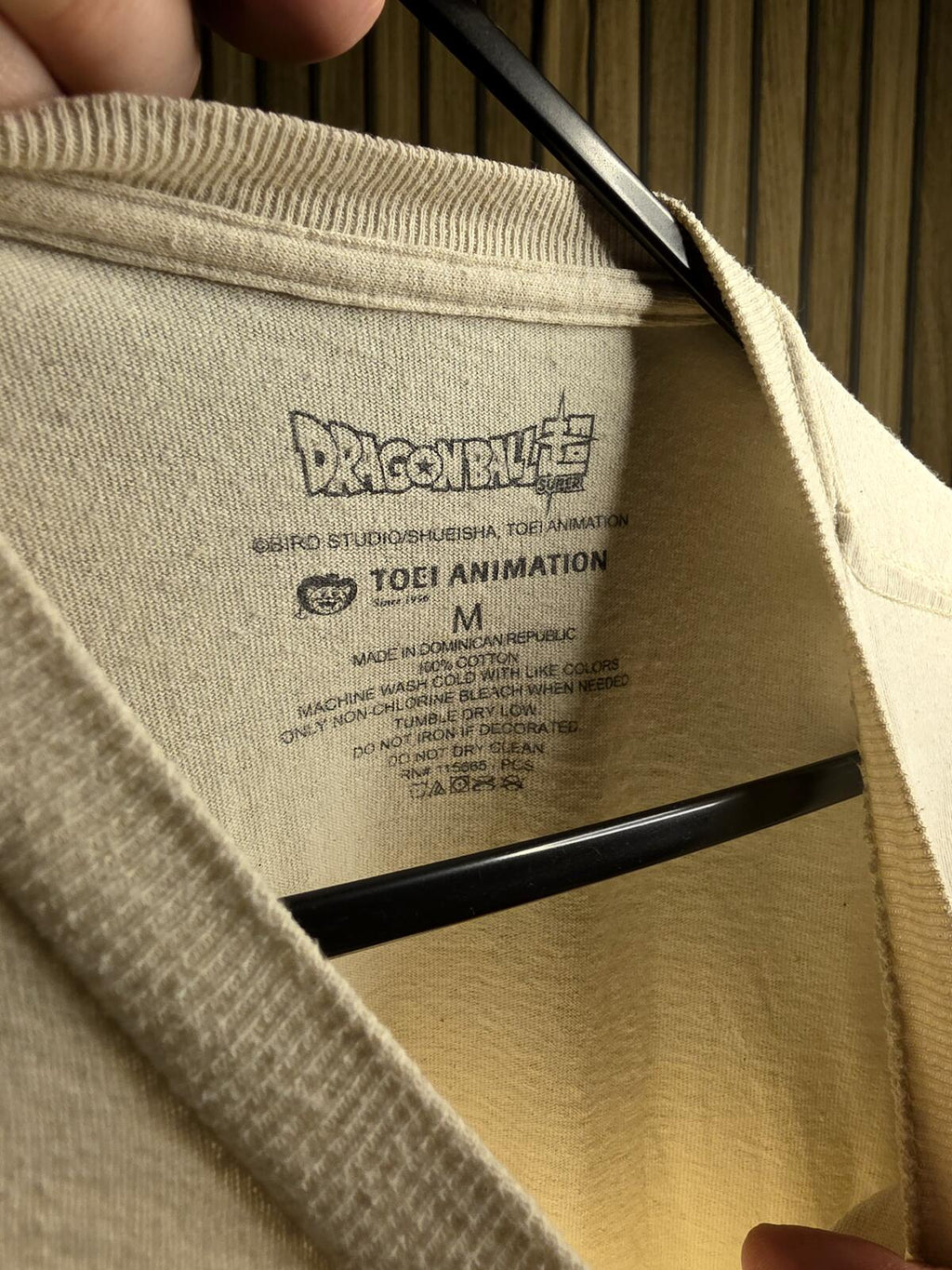 Goku T-shirt Beige Size Regular M