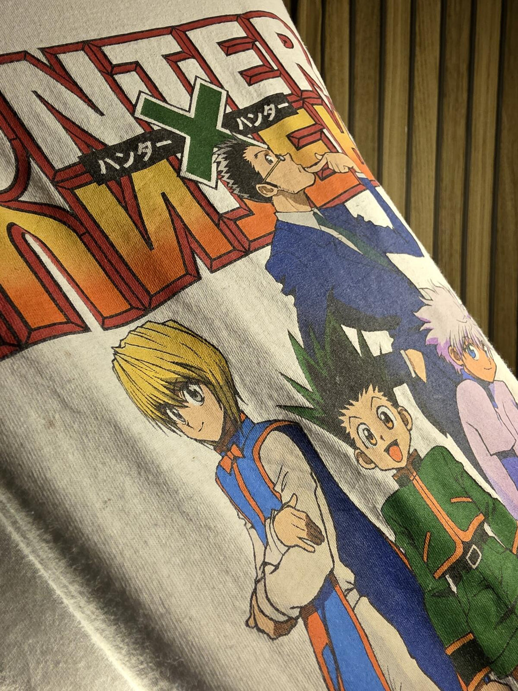 Hunter X Hunter Anime Graphic T-Shirt White Large