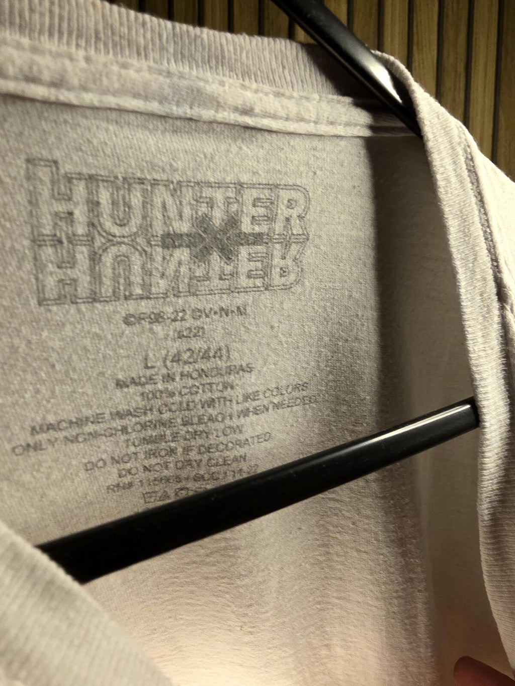 Hunter X Hunter Anime Graphic T-Shirt White Large