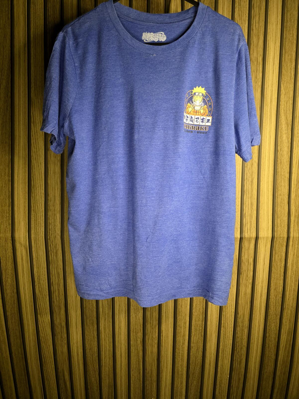 Naruto Ichiraku Ramen Graphic T-Shirt Blue XS