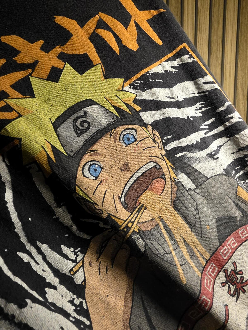 Naruto Shippuden Ichiraku Ramen Shop Graphic T-shirt Black 3XL