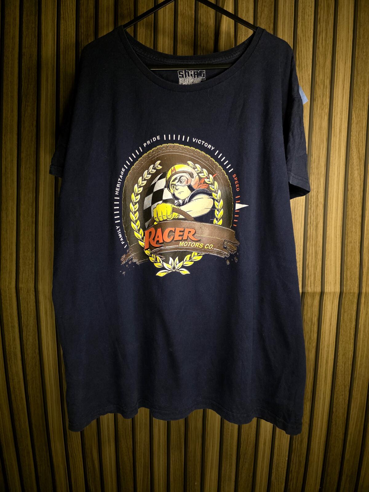 Shirt Punch Racer Motors Co. Graphic T-shirt Navy XL