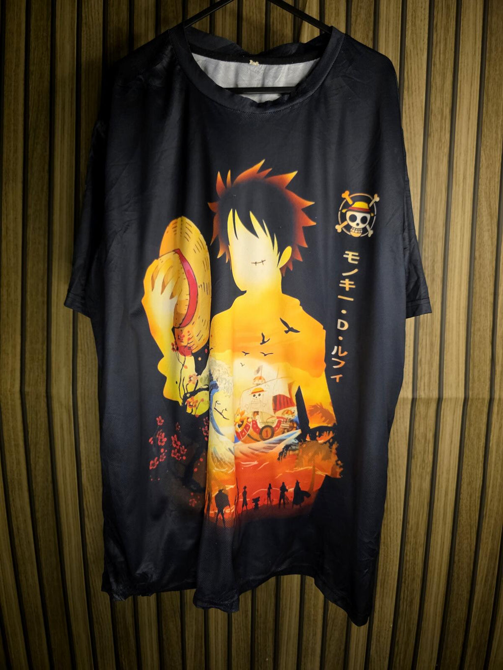 One Piece Anime Manga Sports Jersey XXL
