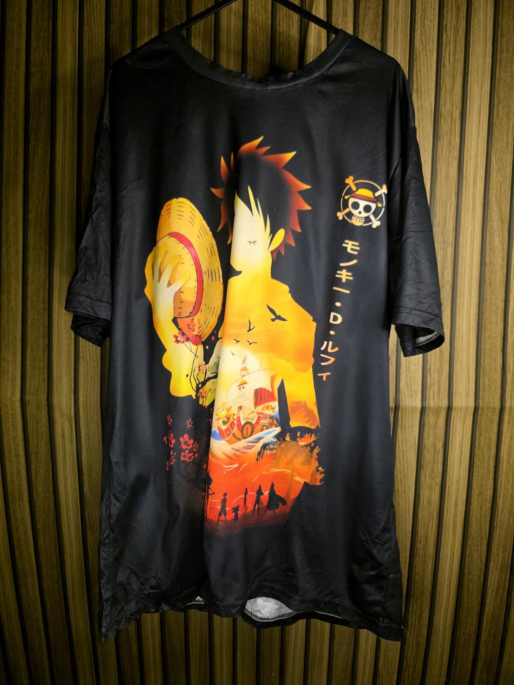 One Piece Anime Manga Sports Jersey XXL