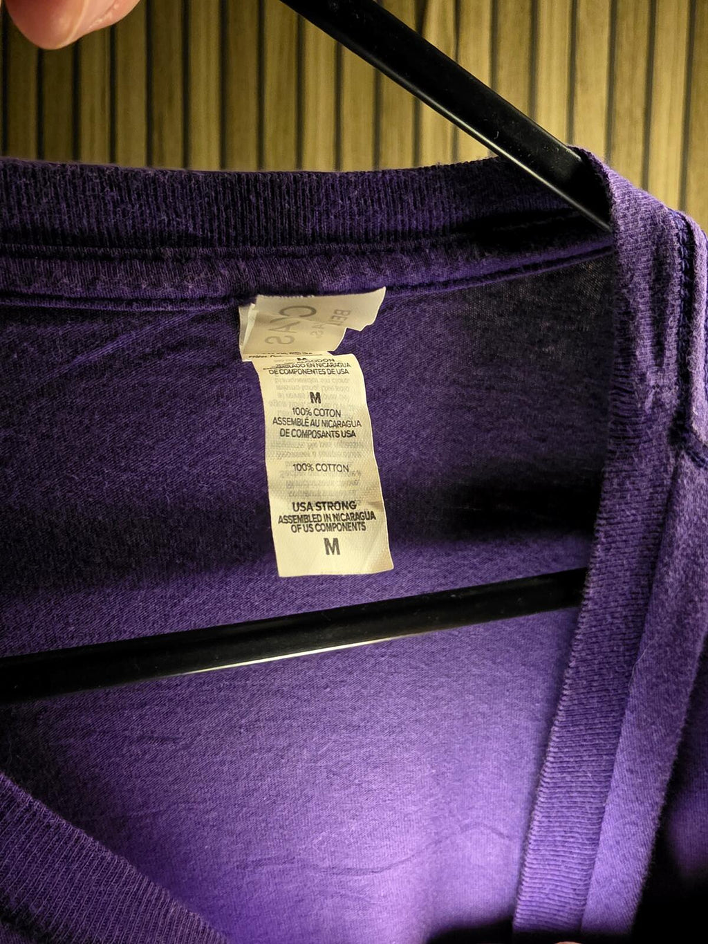 Scary British Noises Anime Purple Artwork Size M