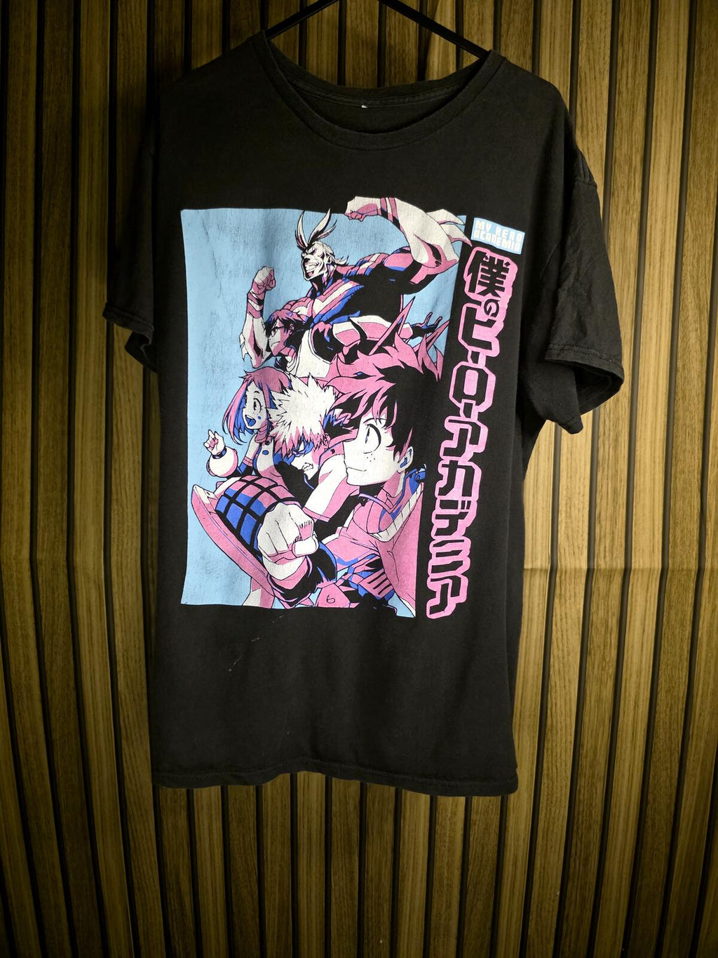 My Hero Academia Graphic T-Shirt Black Small