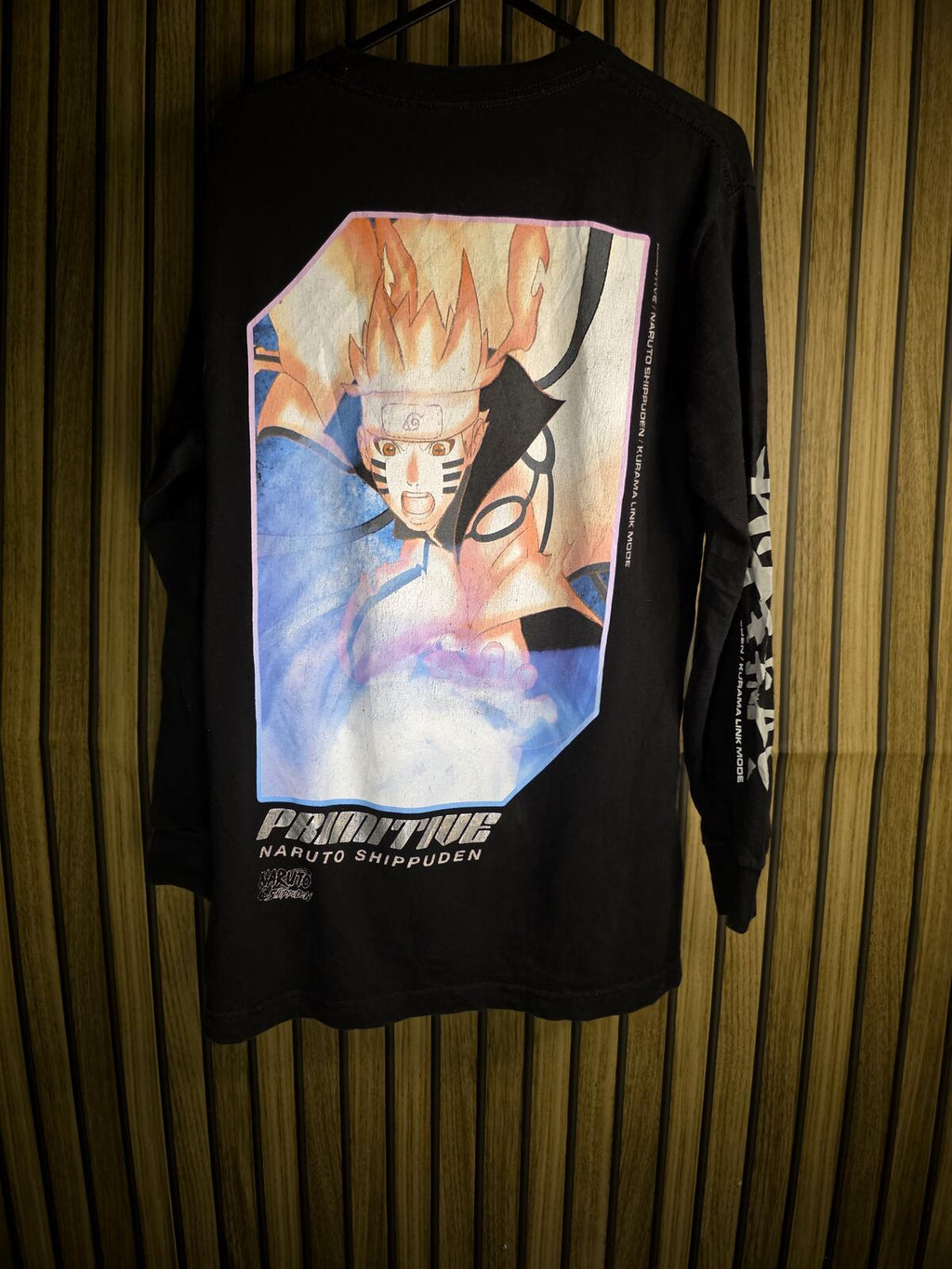 Primitive Naruto Shippuden Long Sleeve T-shirt Black Small