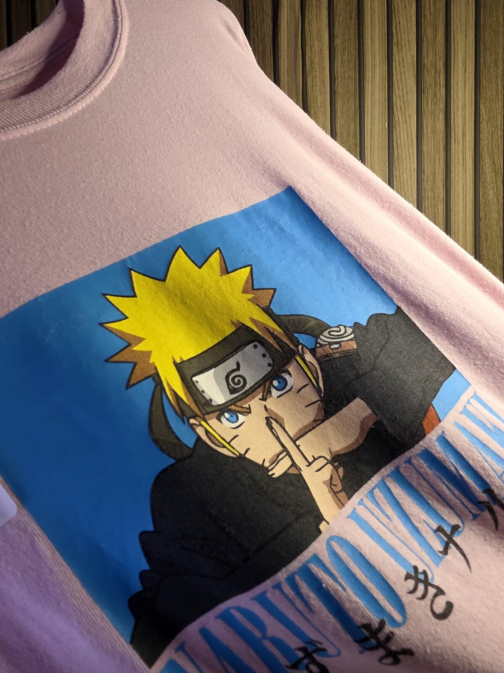 Naruto Shippuden Long Sleeve T-shirt Pink Size S