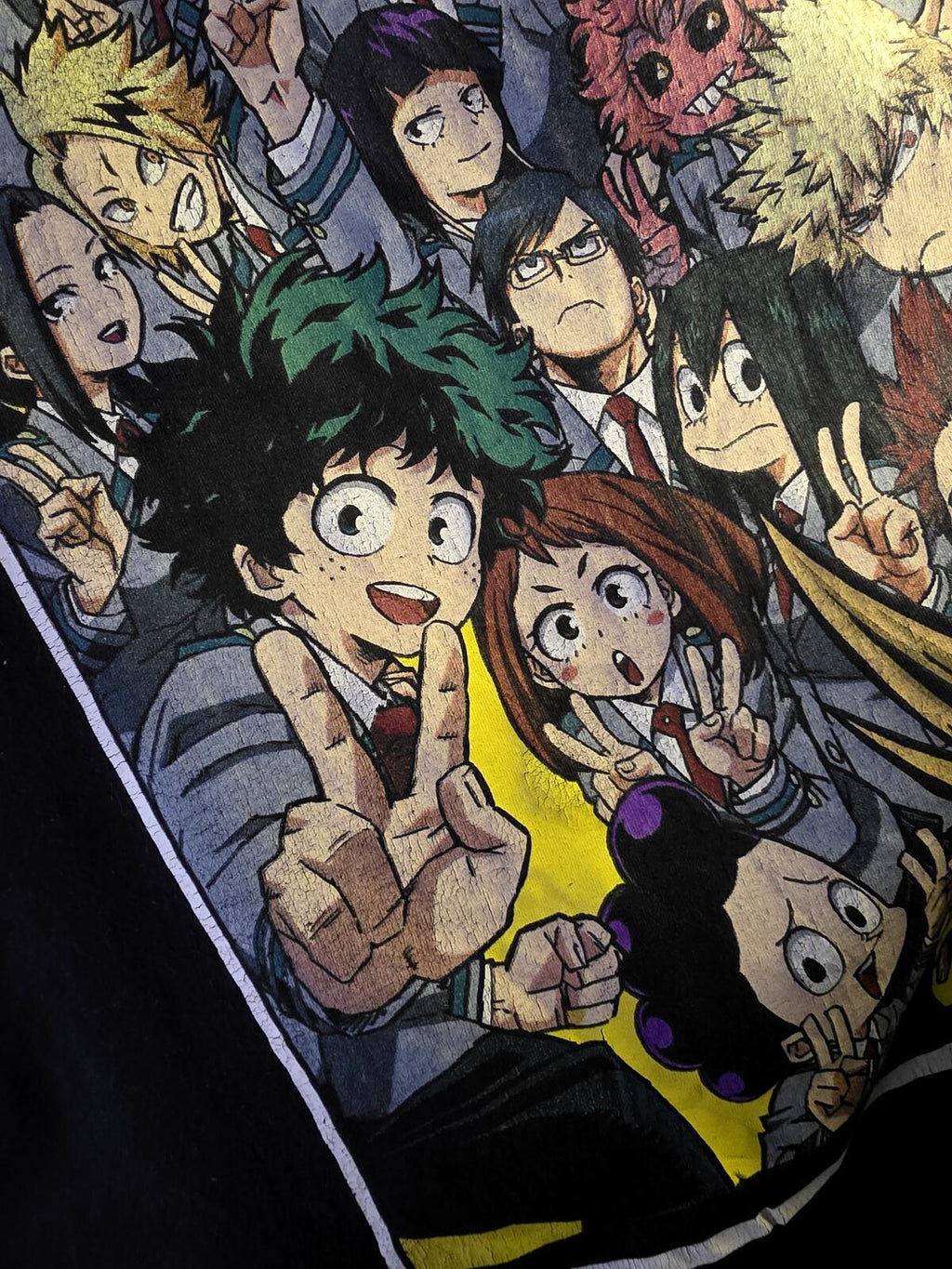My Hero Academia T-Shirt Black XL