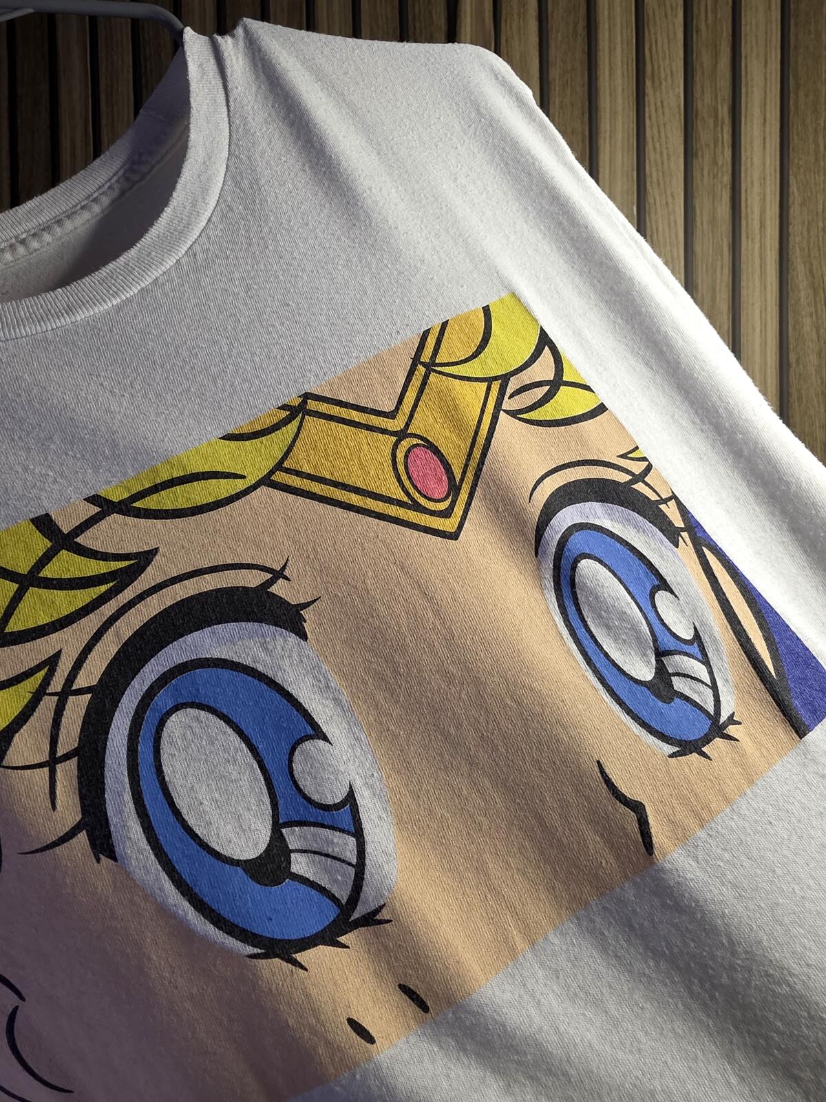 Sailor Moon Graphic T-Shirt White Medium