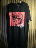 My Hero Academia Himiko Toga Graphic T-shirt Black Large