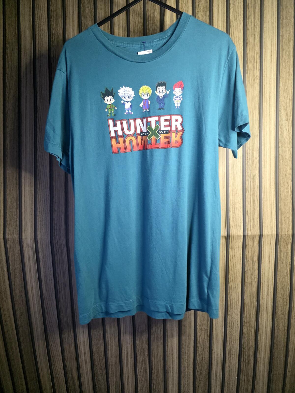 BoxLunch Hunter x Hunter Graphic T-Shirt Blue Small