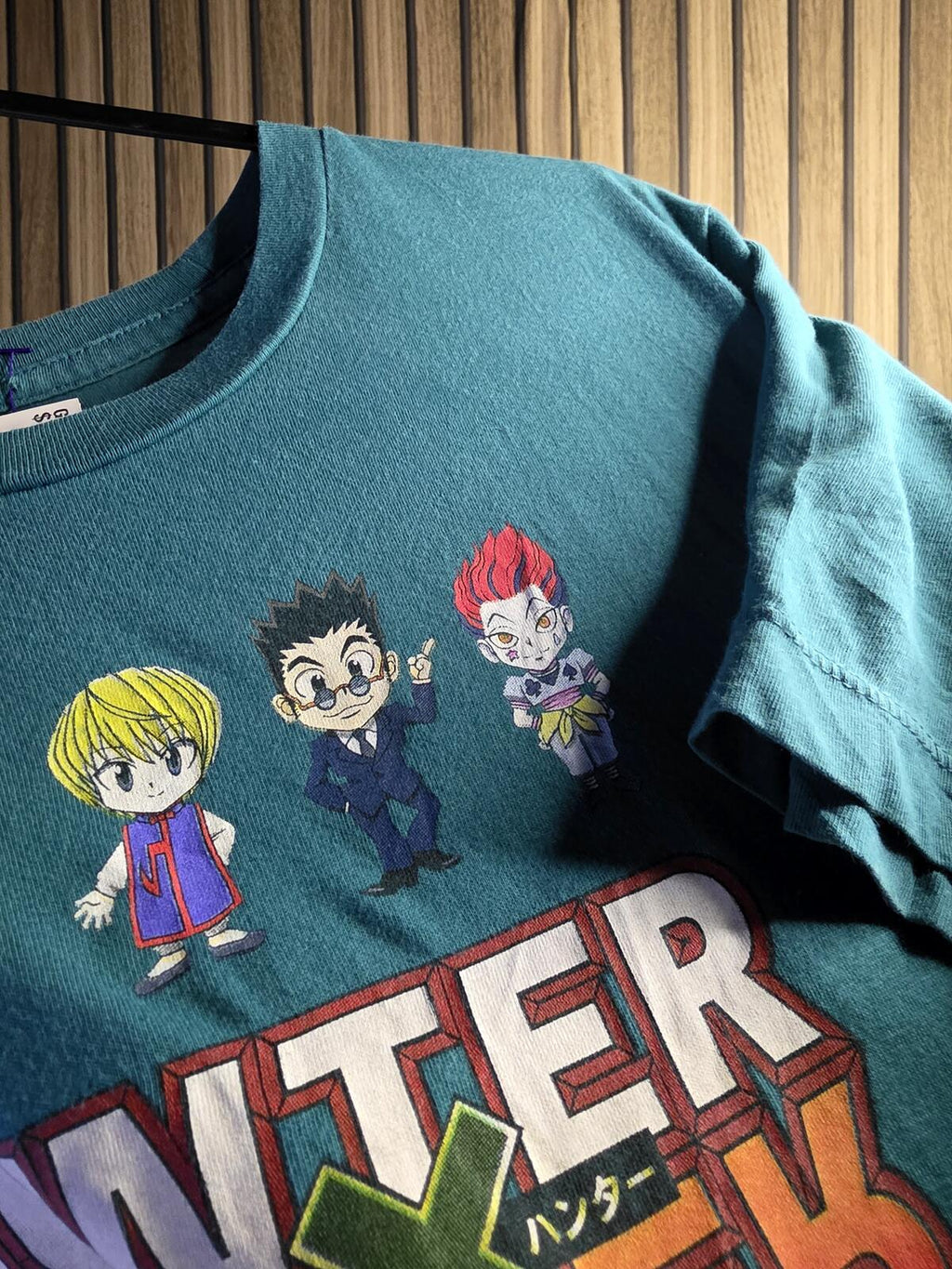 BoxLunch Hunter x Hunter Graphic T-Shirt Blue Small
