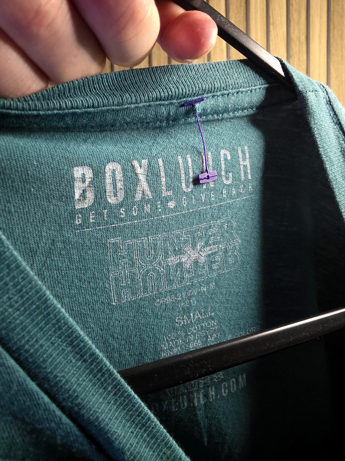 BoxLunch Hunter x Hunter Graphic T-Shirt Blue Small