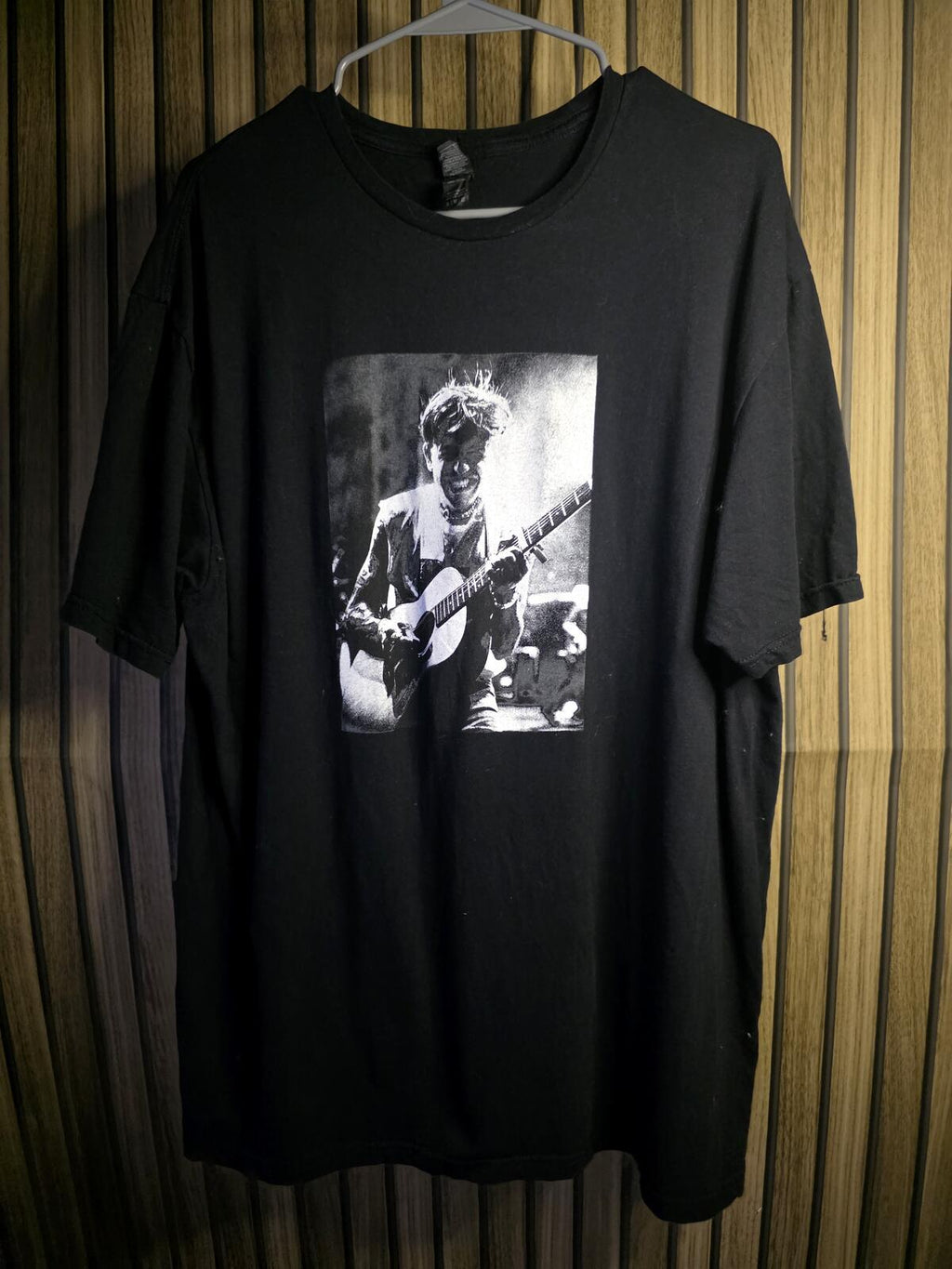 Canadian singer-songwriter Scott Helman Black T-Shirt Guitarist Print Size XL
