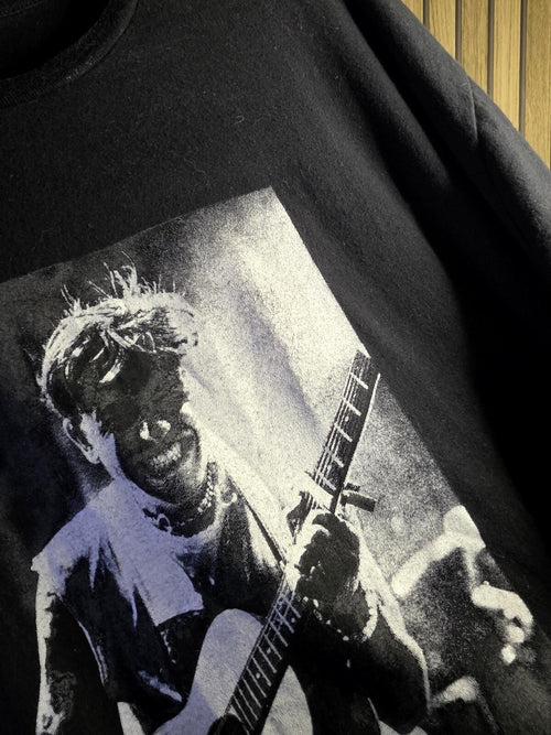Canadian singer-songwriter Scott Helman Black T-Shirt Guitarist Print Size XL