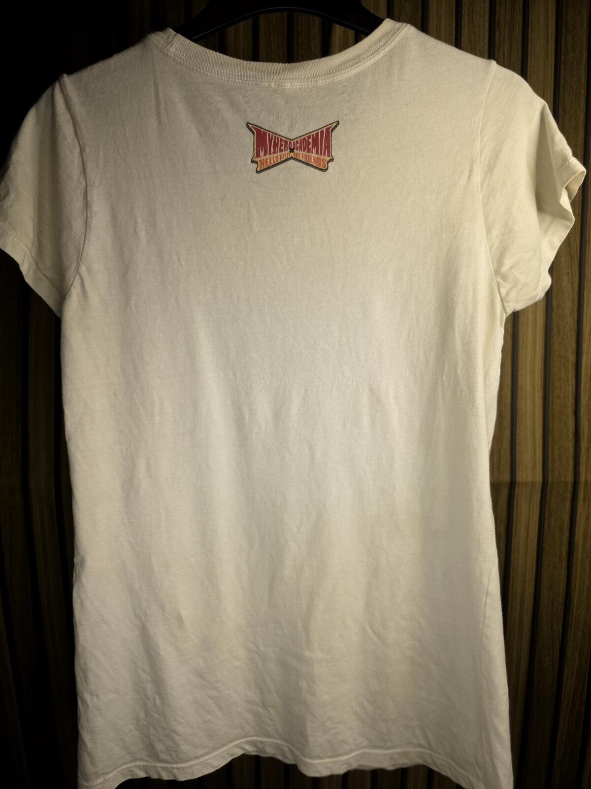 Sanrio x My Hero Academia Collaboration T-shirt Cream Medium