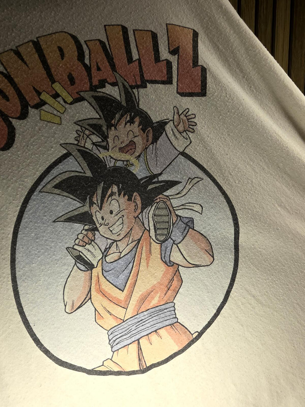 Old Navy Dragon Ball Z Graphic T-Shirt White Small