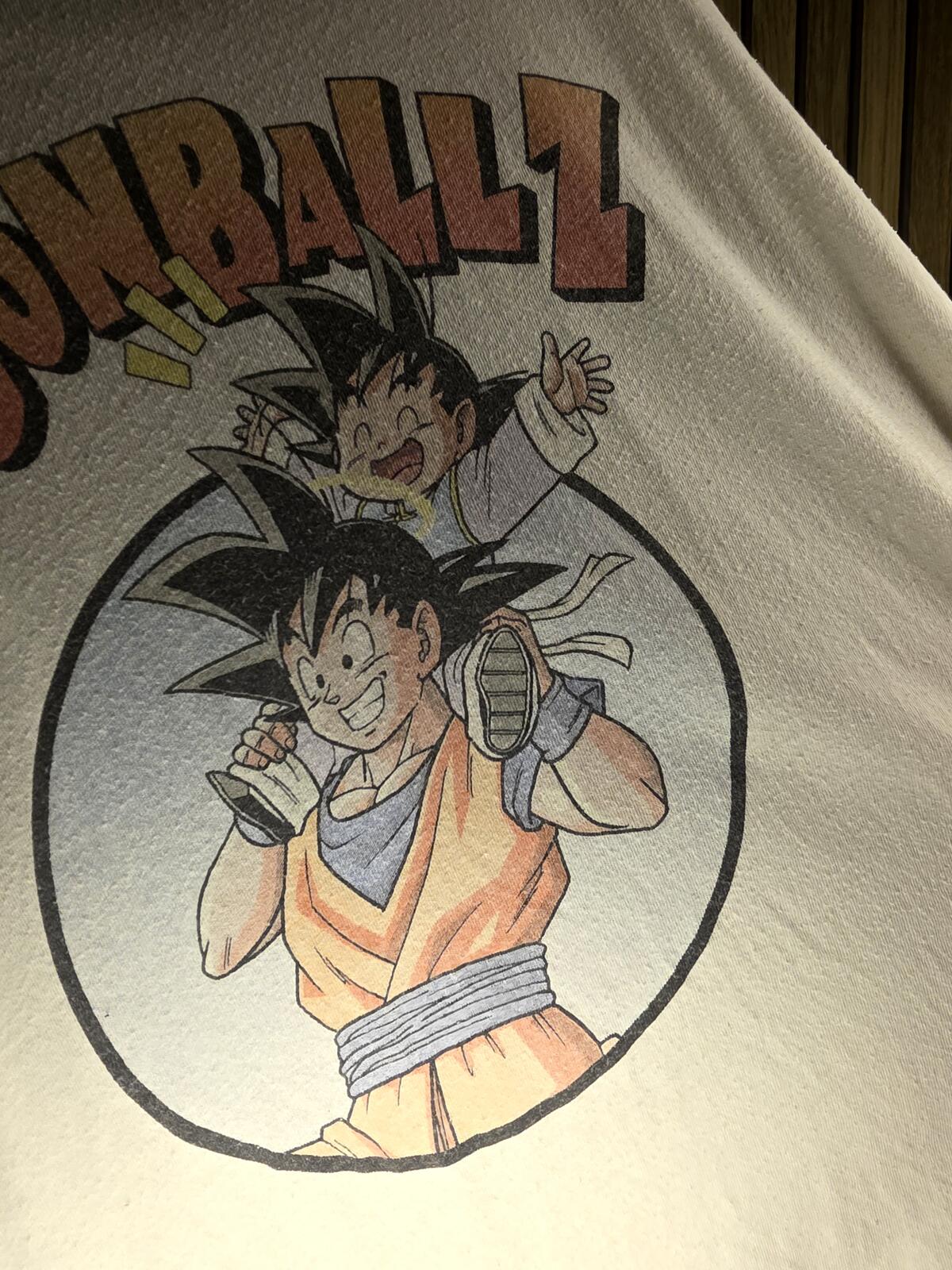 Old Navy Dragon Ball Z Graphic T-Shirt White Small