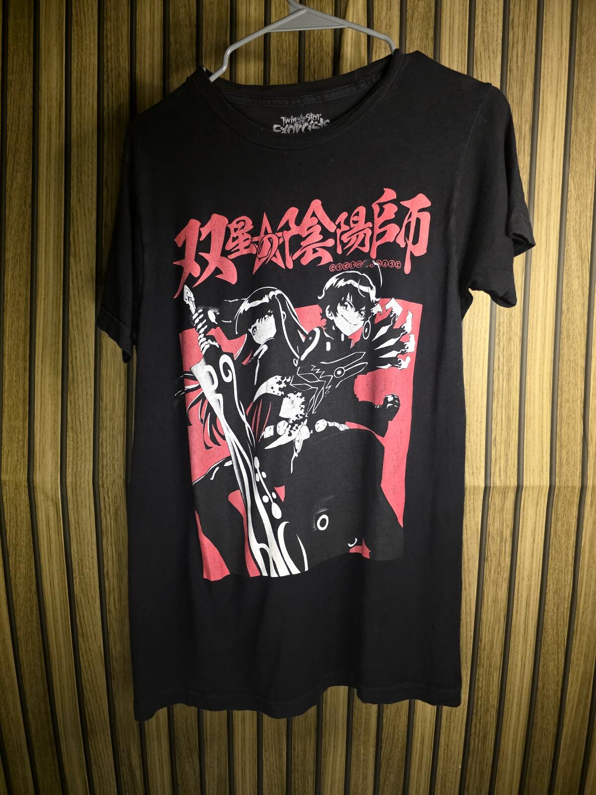 Crunchyroll Twin Star Exorcists Graphic T-Shirt Black Size S