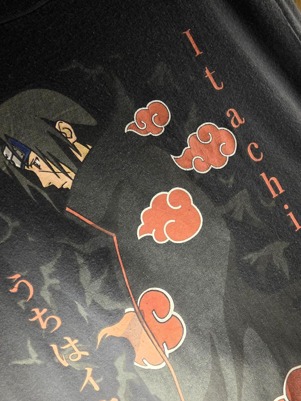 Naruto Shippuden Itachi T-Shirt Black Size S