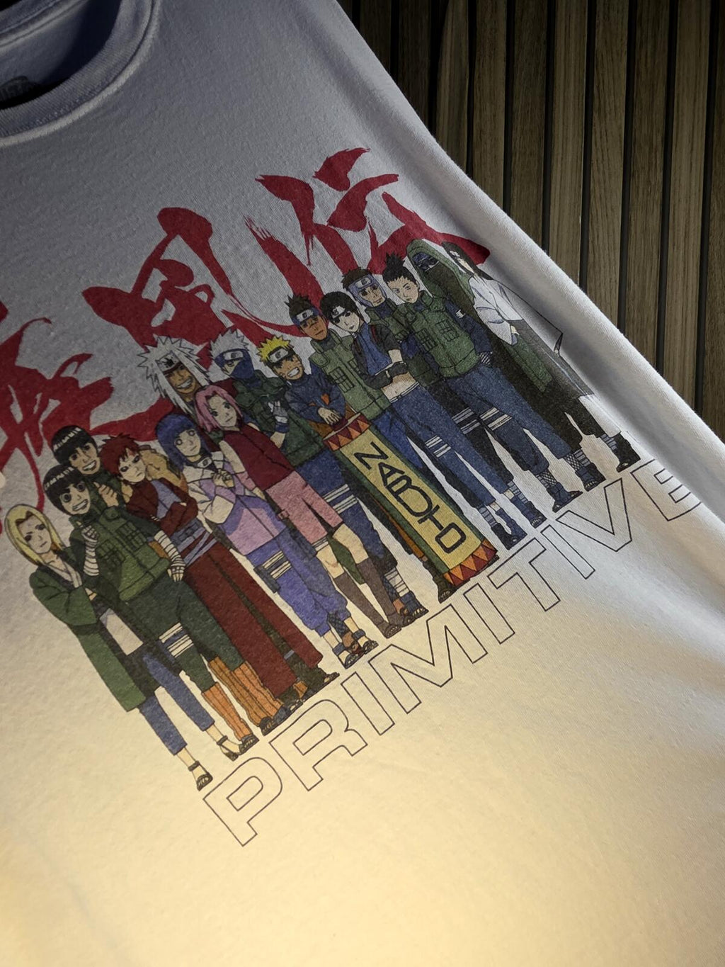 Primitive Naruto Shippuden Graphic T-shirt White Medium