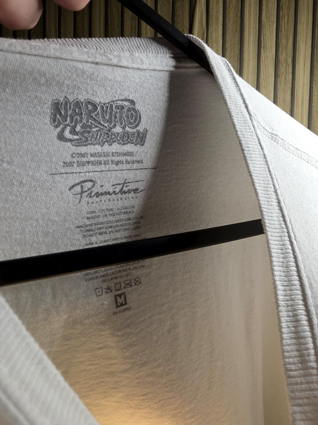 Primitive Naruto Shippuden Graphic T-shirt White Medium