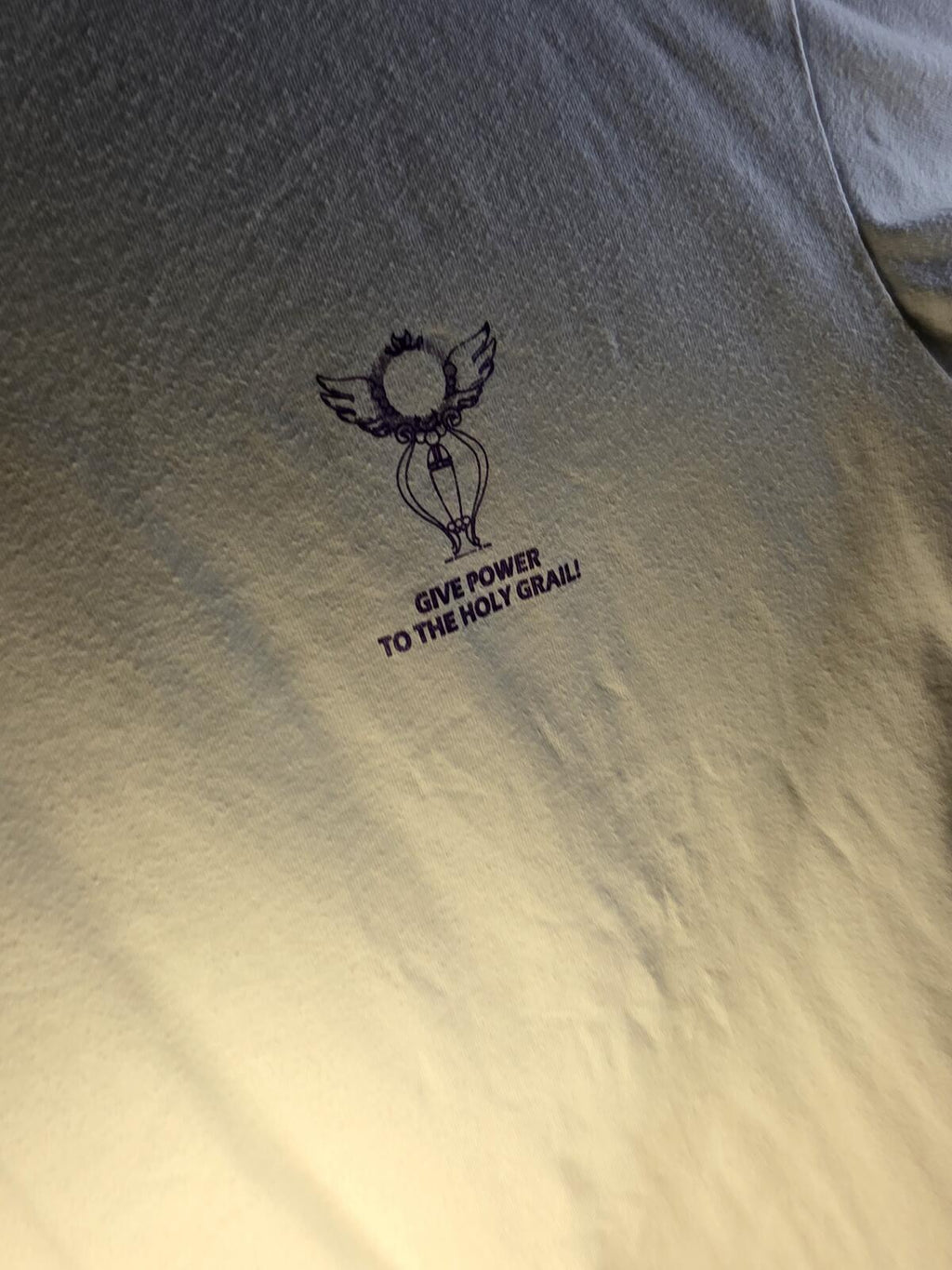 Sailor Moon x Uniqlo White Graphic T-Shirt Give Power to the Holy Grail Size M